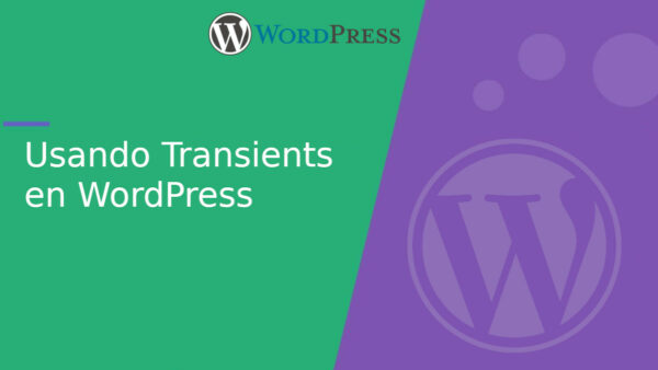 Uso de transients en WordPress