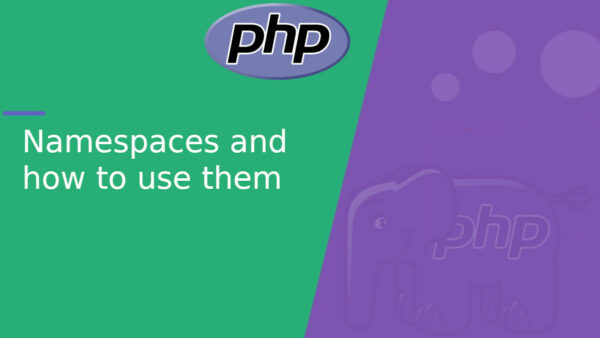 Understanding PHP Namespaces