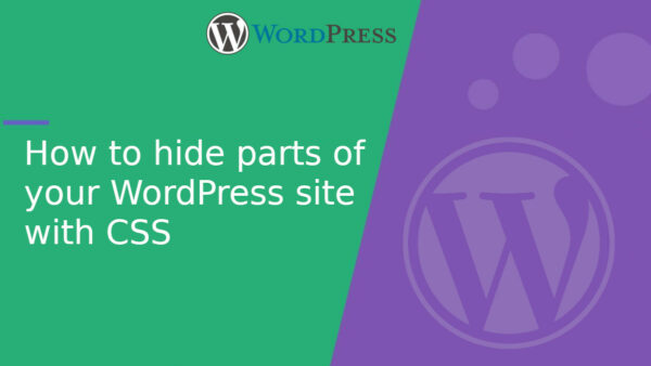 How to hide parts of your WordPress site with CSS (Beginner-Friendly Guide)